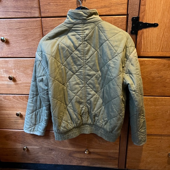 Green Gap Pleaded Jacket - Picture 2 of 3